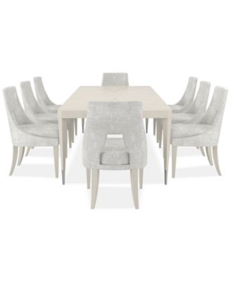 Mezzanine 9-Pc. Dining Set (Rectangular Table & 8 Side Chairs)
