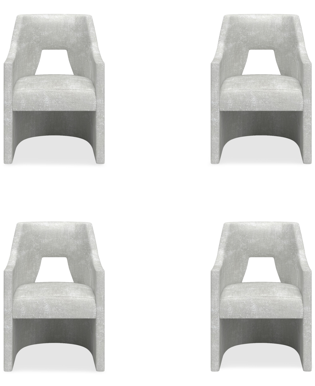 Macy's Mezzanine 4-pc. Host Chair Set In No Color