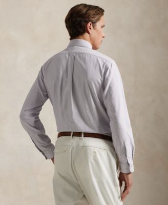 Men's Long-Sleeve Oxford Shirt