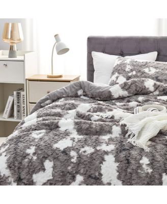 Puppy Love - Coma Inducer Oversized Comforter Set - Gray and White