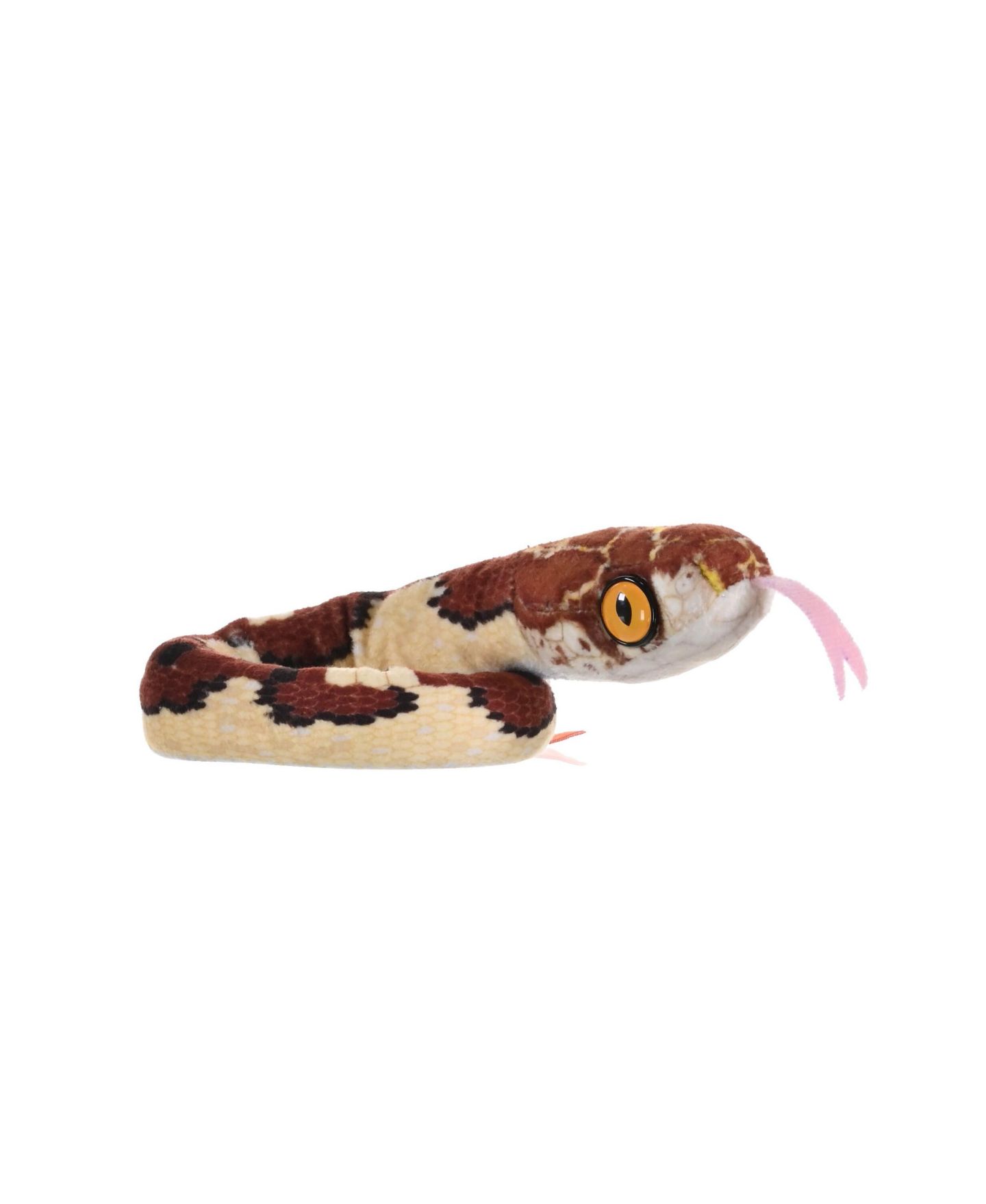 Детская мягкая игрушка Wild Republic Coilkins Blunt Headed Tree Snake 12" Posable Plush, 1-Piece — фото 2