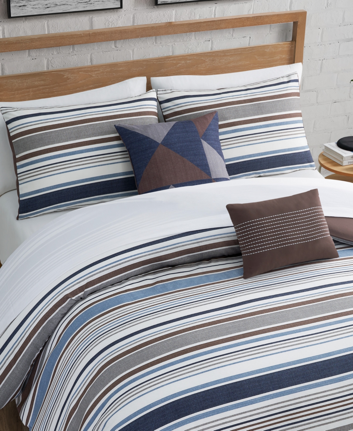 Lucky Brand Monterey Stripe 5-pc. Comforter Set, King In Monterey