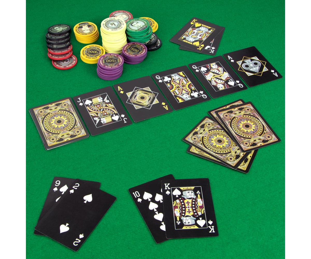 Slickblue Blind Tiger Poker Chip Set - Stylish and Durable Chips for Poker Enthusiasts