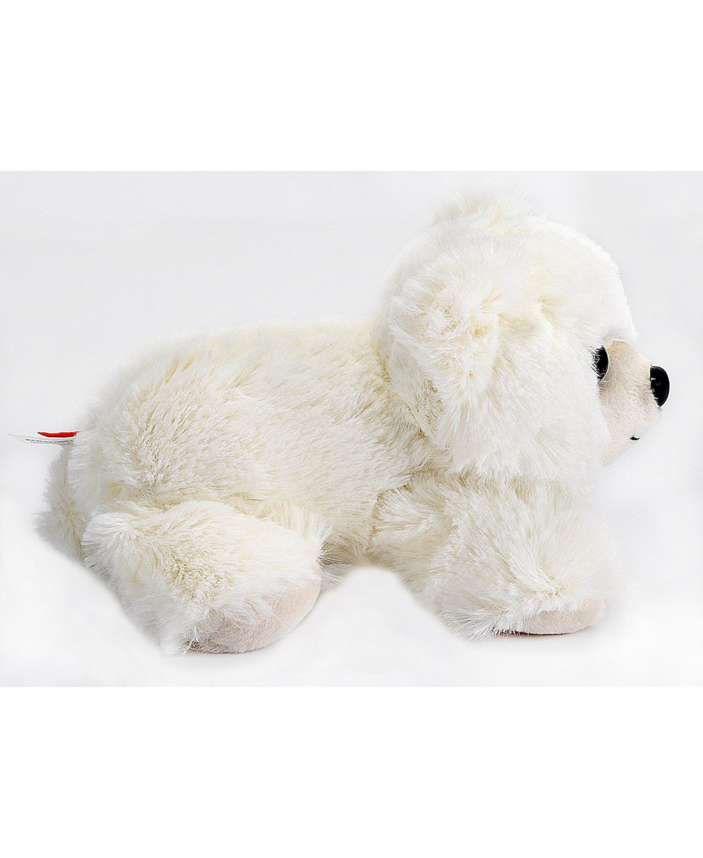 Детская мягкая игрушка Wild Republic Hug'Ems Polar Bear Cub 7" Plush, 1-Piece — фото 2