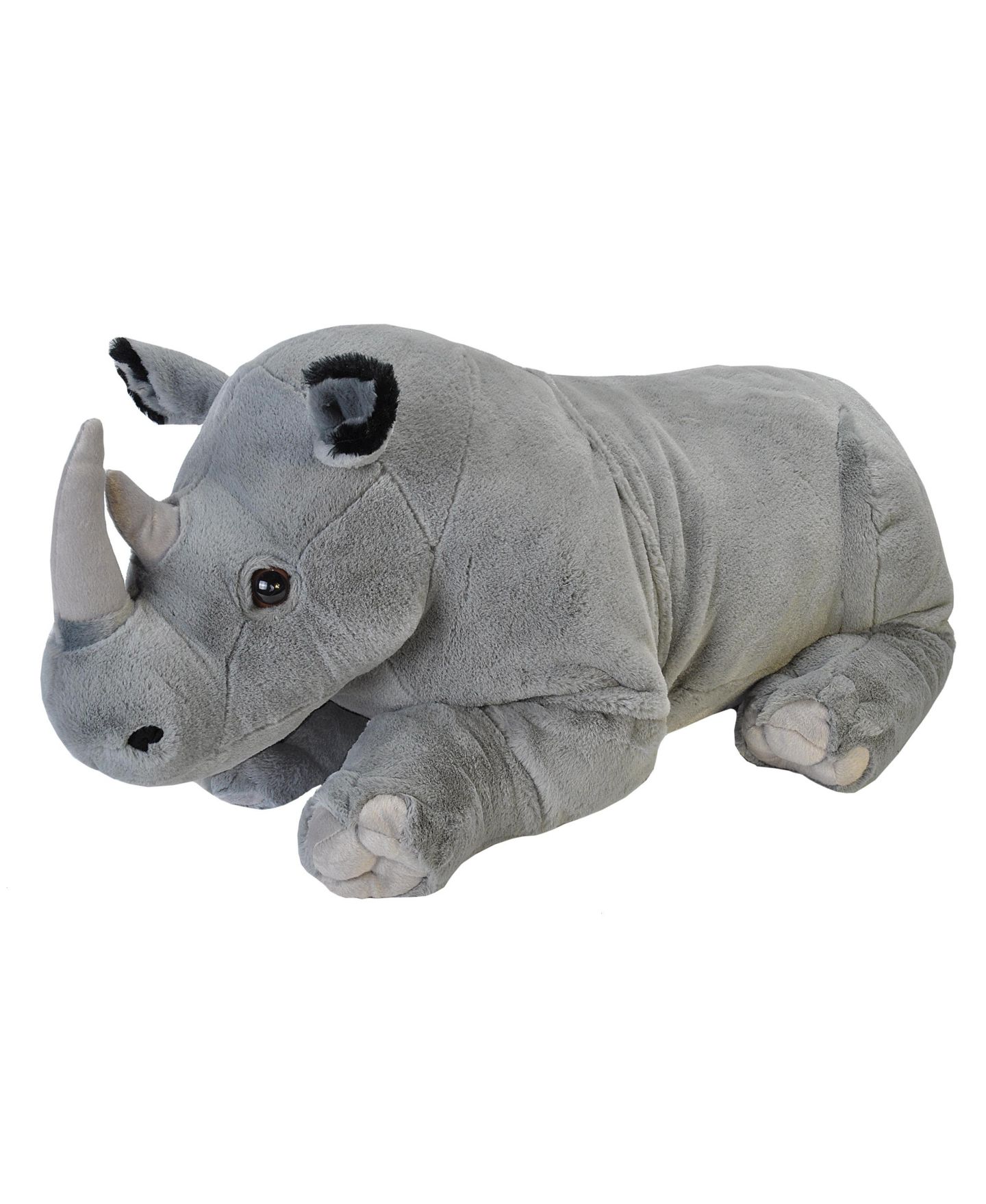 Детская мягкая игрушка Wild Republic Cuddlekins Jumbo Rhino Stuffed Animal, 30 Inches — фото 1
