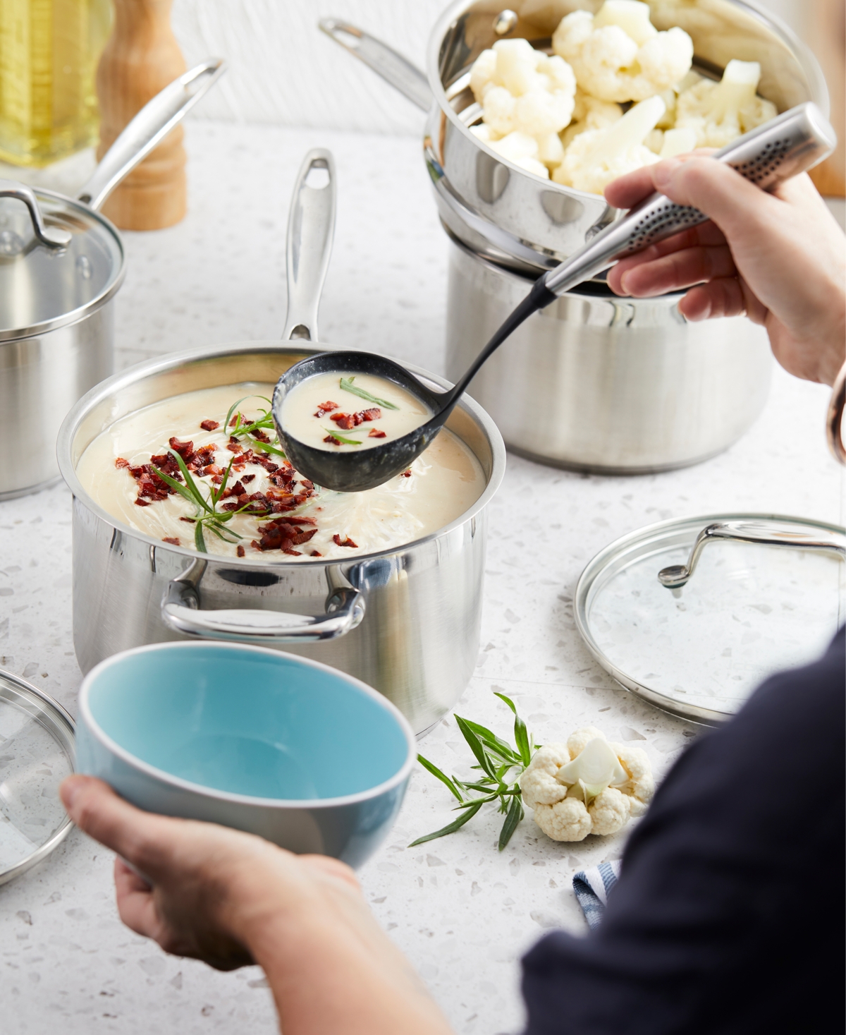 CUISINE::PRO ICONIX 7PC STAINLESS STEEL SET