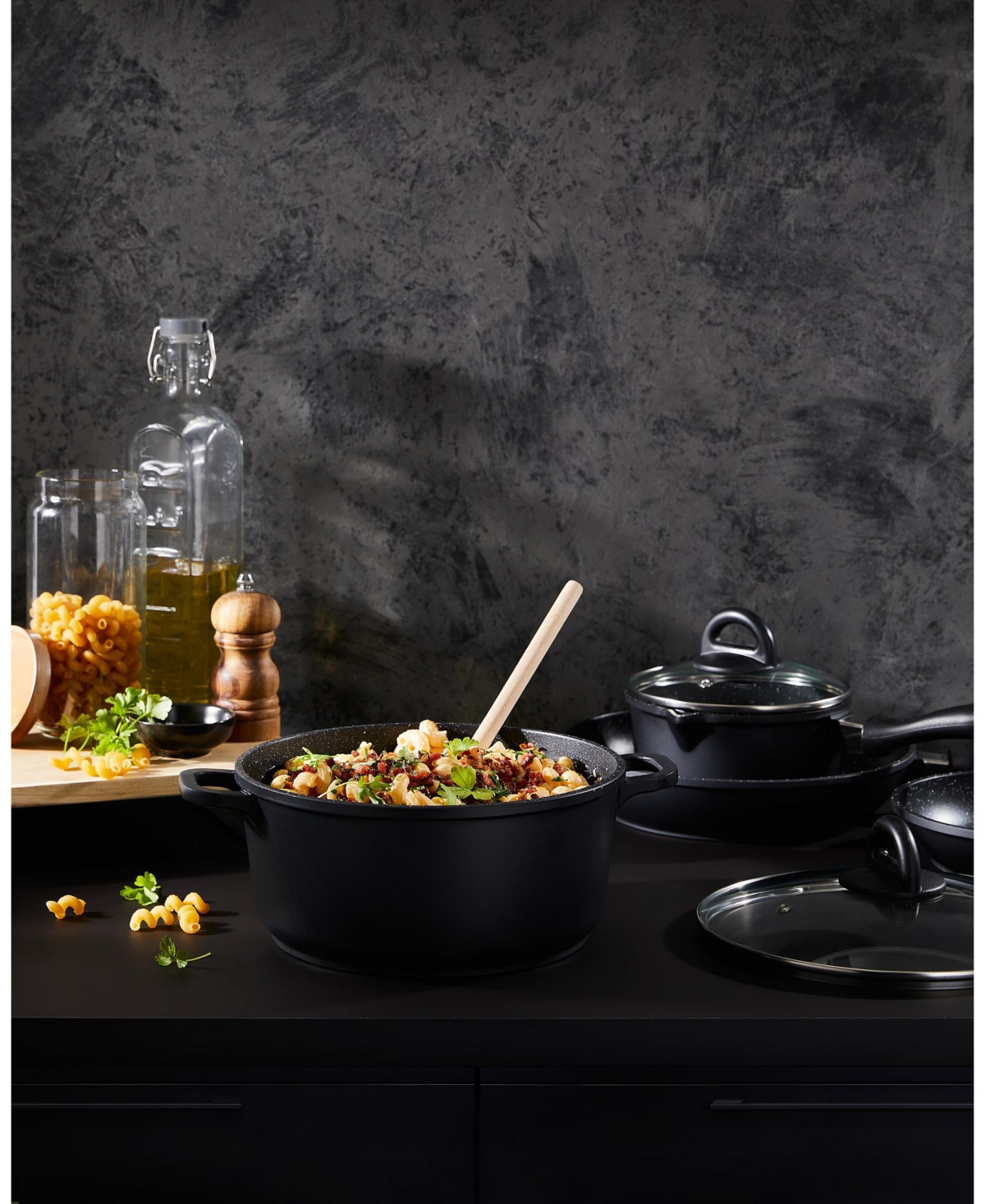 CUISINE::PRO STONE 6PC CAST ALUMINUM SET