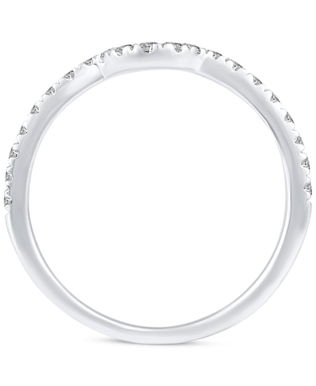 Macy's Diamond Pear Shaped Cluster Bridal Set (1 Ct. T.w) In 14k White Gold In White Gold