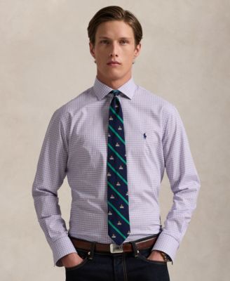 Polo Ralph Lauren - Men's Classic-Fit Tattersall Poplin Shirt