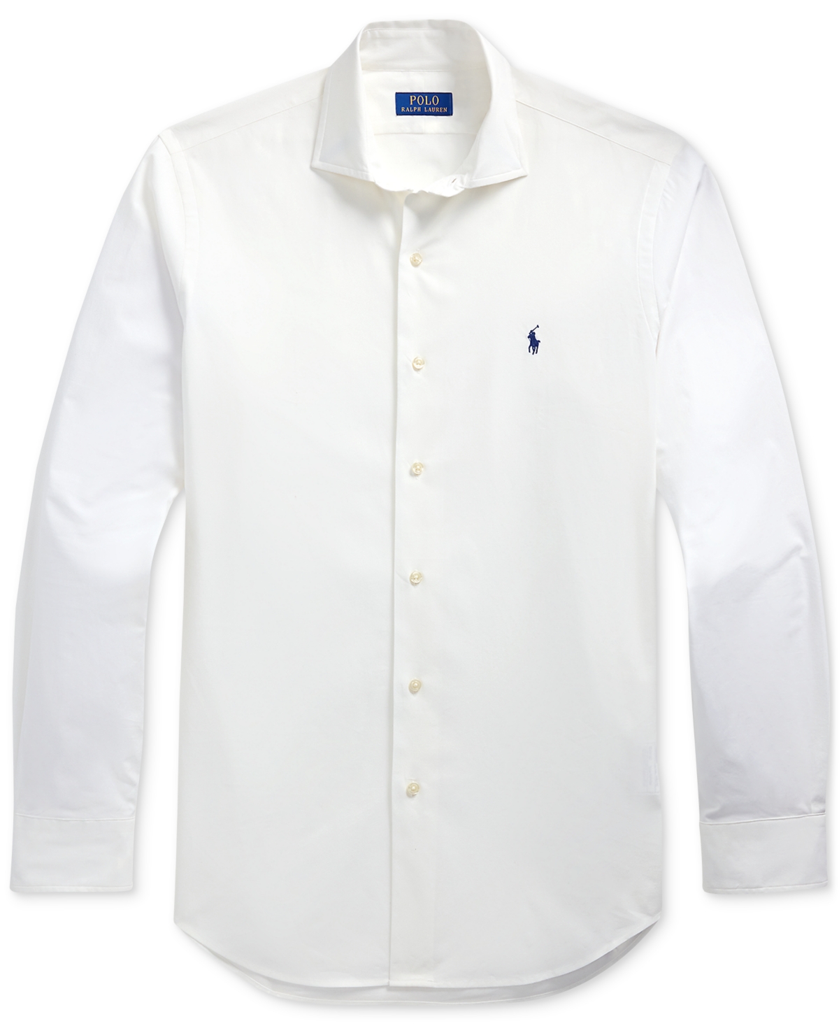 Polo Ralph Lauren Men's Classic-fit Stretch Poplin Shirt In White