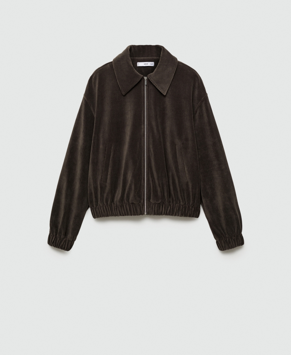 Mango Women's Corduroy Bomber Jacket