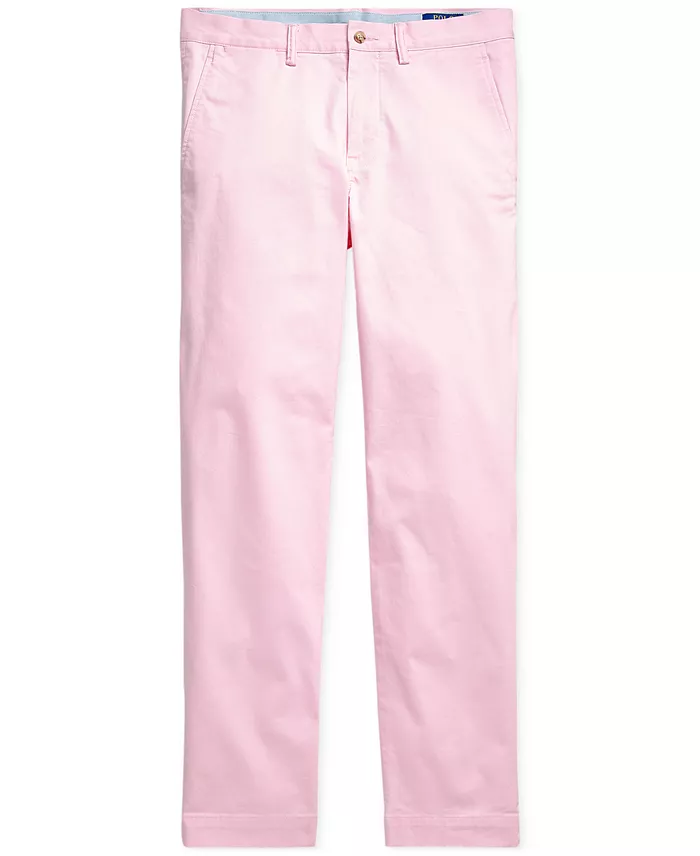 Men's Straight-Fit Washed Stretch Chino Pants - thumbnail 8