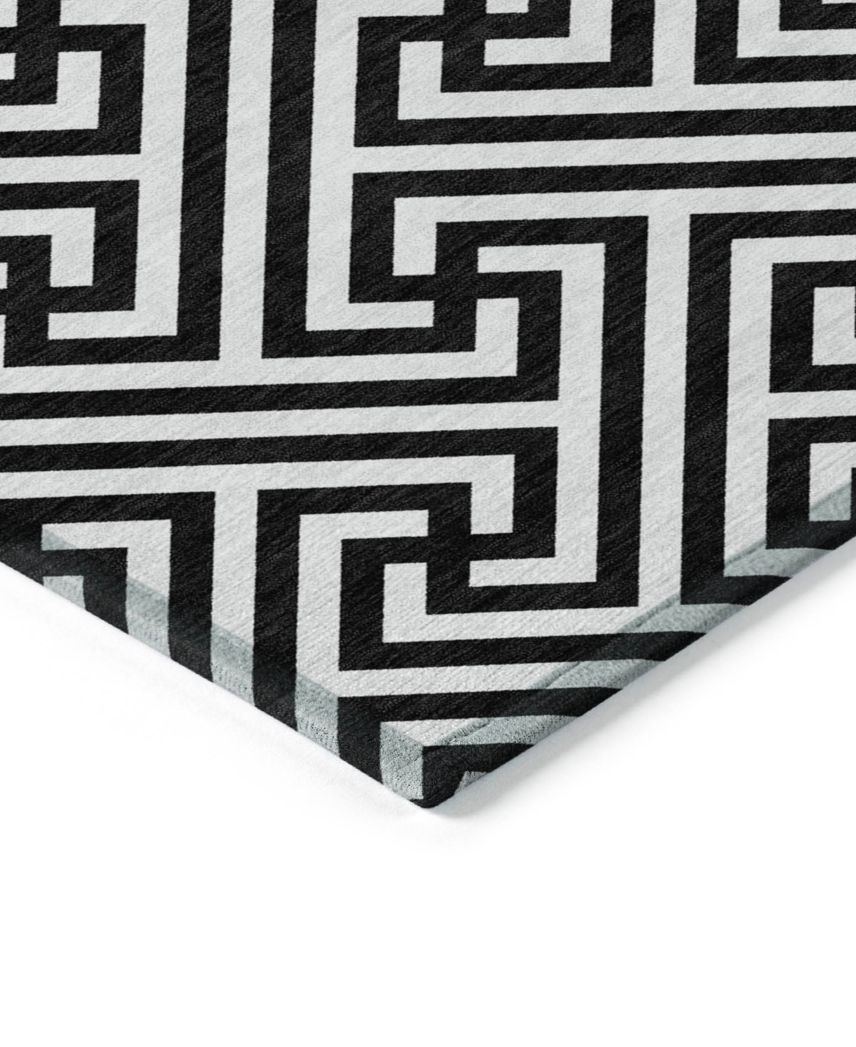 Addison Chantille Acn731 8'x10' Area Rug In Black