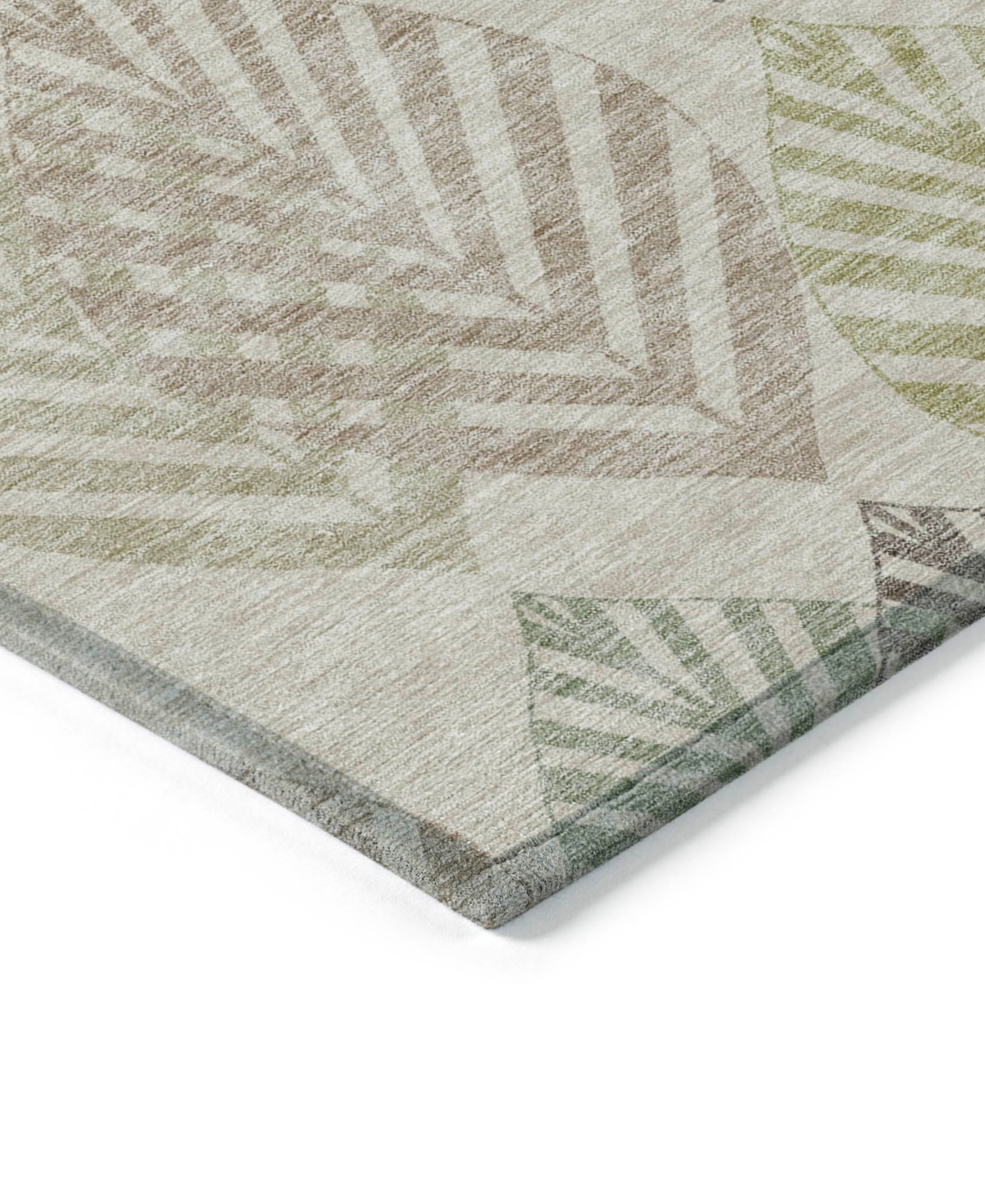 Addison Chantille Acn744 2'3"x7'6" Runner Area Rug In Beige