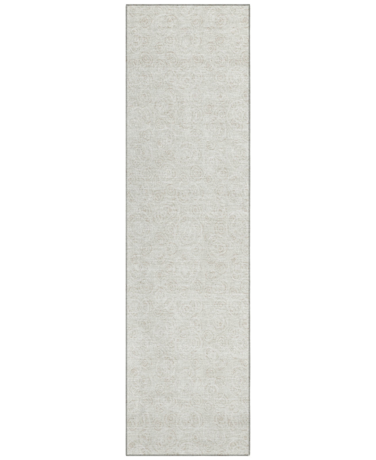 Addison Chantille Acn728 2'3"x7'6" Runner Area Rug In Ivory