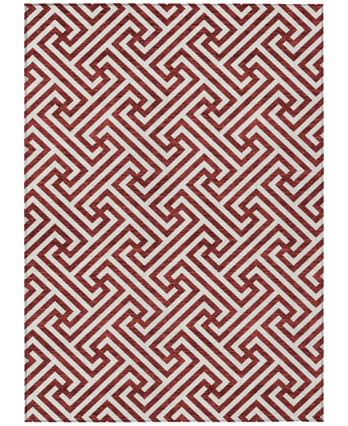 Addison Chantille Acn731 3'x5' Area Rug In Maroon