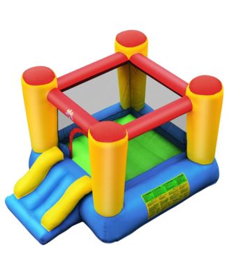 Kids Inflatable Bouncer Bounce House Jumping Area Slide Without Blower