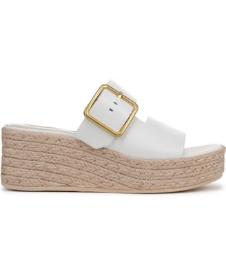 Taziana Leather Espadrille Platform Sandals
