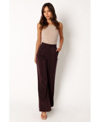 Women's Neveah Silky Wide Leg Trousers