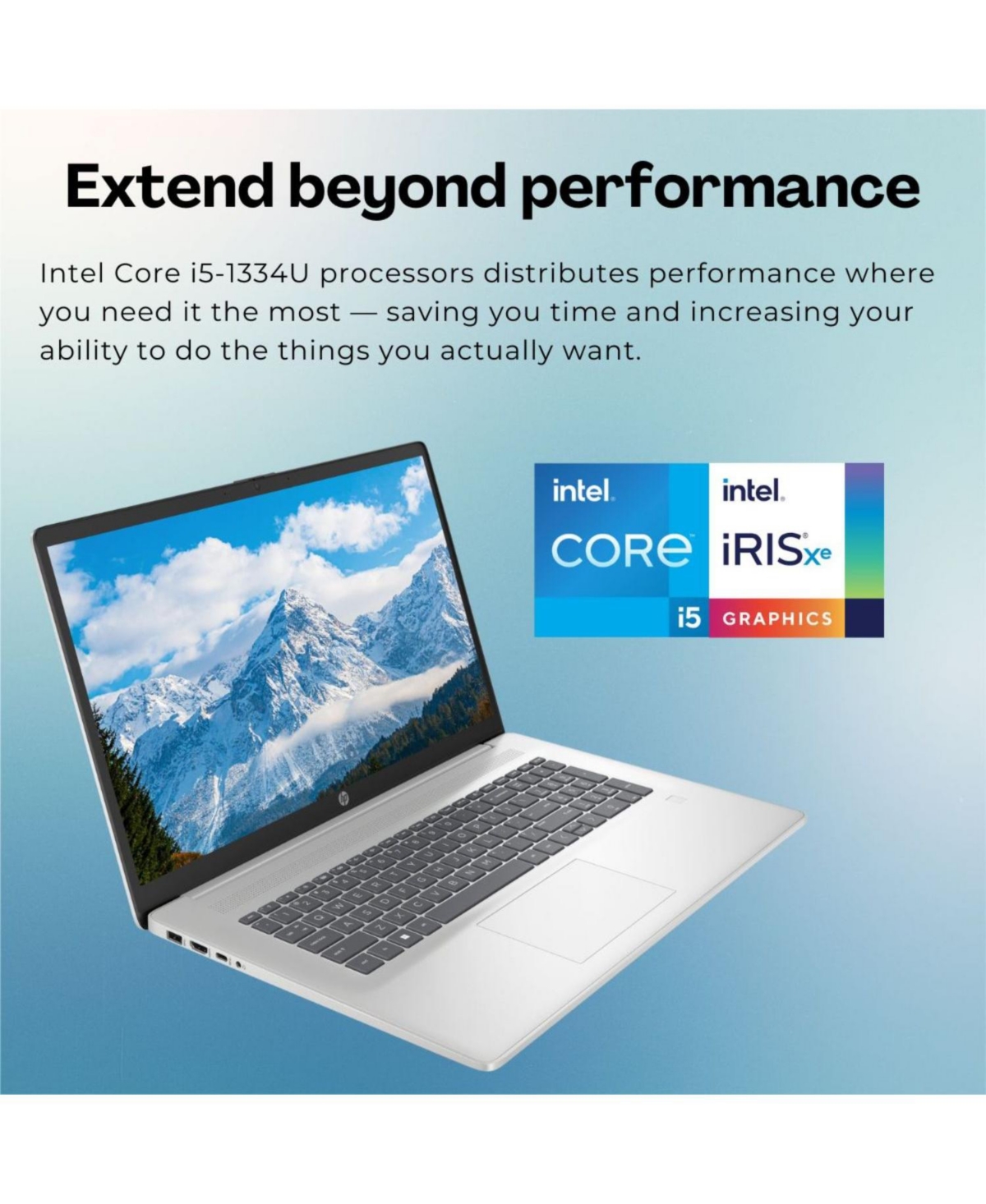 Hp Essential Daily Traditional Laptop Intel Core i5 1334U 8GB Ram Intel Iris Xe Graphics 512GB Ssd Storage Windows 11 Home Fhd 60Hz