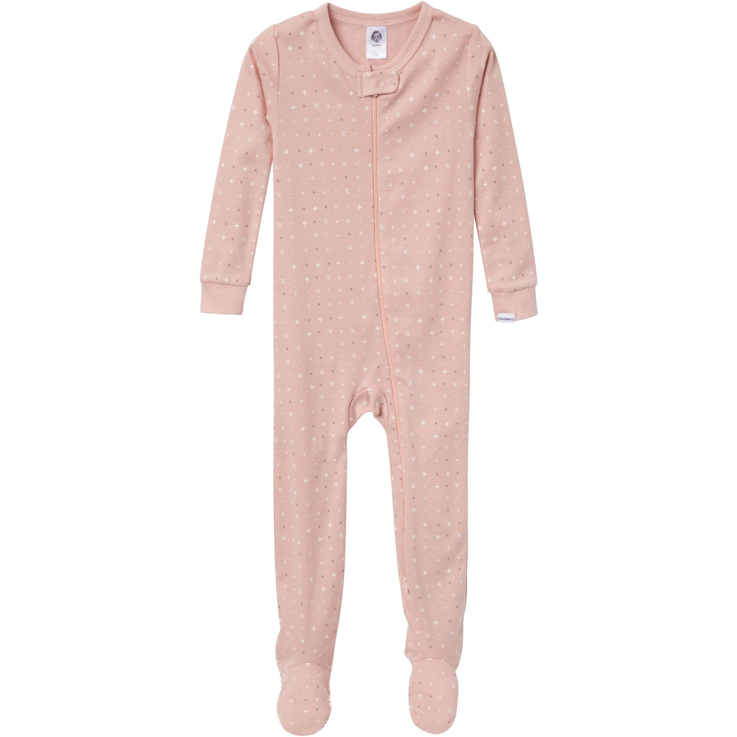 Baby Gender Neutral Snug Fit Footed Pajamas, 2-Pack, Dog
