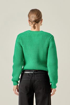 Women's Round-neck Knit Sweater