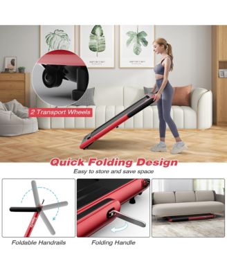 Motorized Treadmill Folding Under Desk Electric Treadmill w/ APP