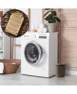 Hyacinth Trash Can with Lid and Liner, Woven Waste Basket