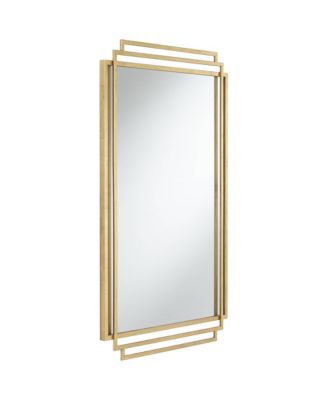 Amherst Brushed Gold 24" x 38 1/2" Wall Mirror
