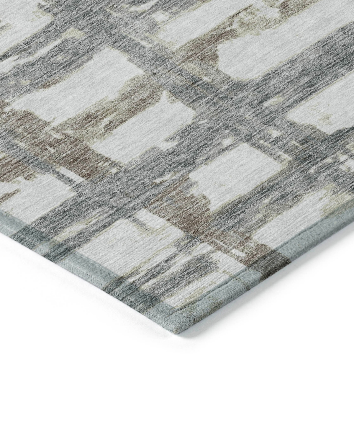 Addison Chantille Acn745 9'x12' Area Rug In Silver