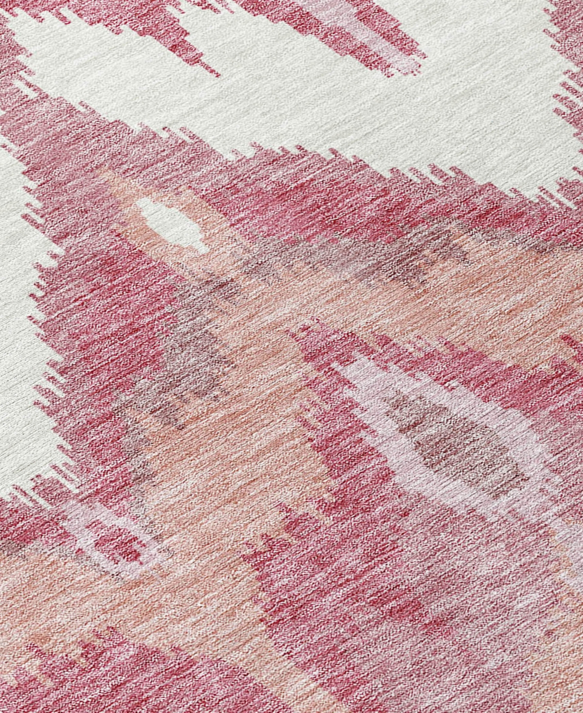 Addison Chantille Machine Washable Acn743 8'x10' Area Rug In Rose