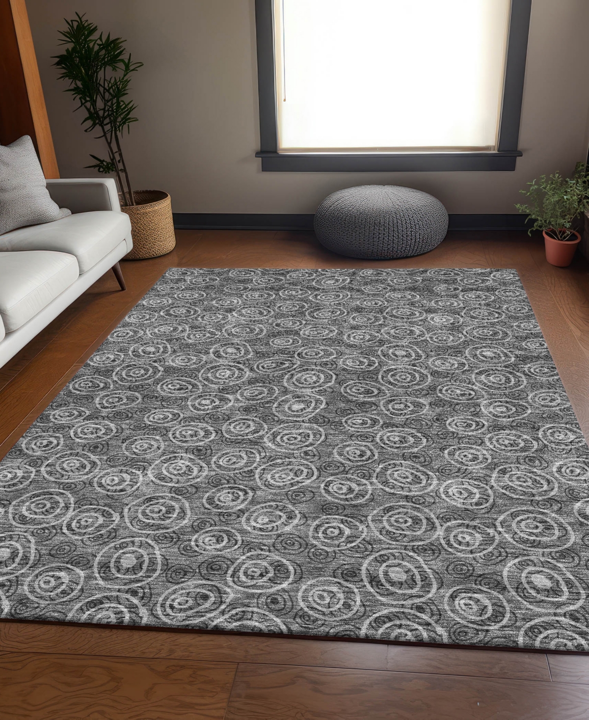 Addison Chantille Acn728 8'x10' Area Rug In Gray