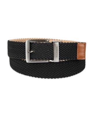 Men's Two-in-One Reversible Fully Adjustable Stretch Casual Cord Belt