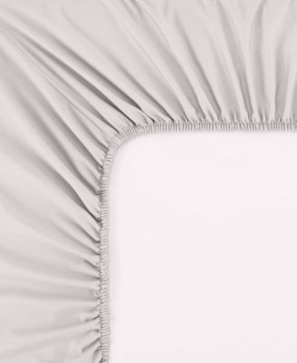 Brookline 1400 Thread Count Light Grey 6 Pc. Sheet Set, Queen, Exclusively at Macy’s