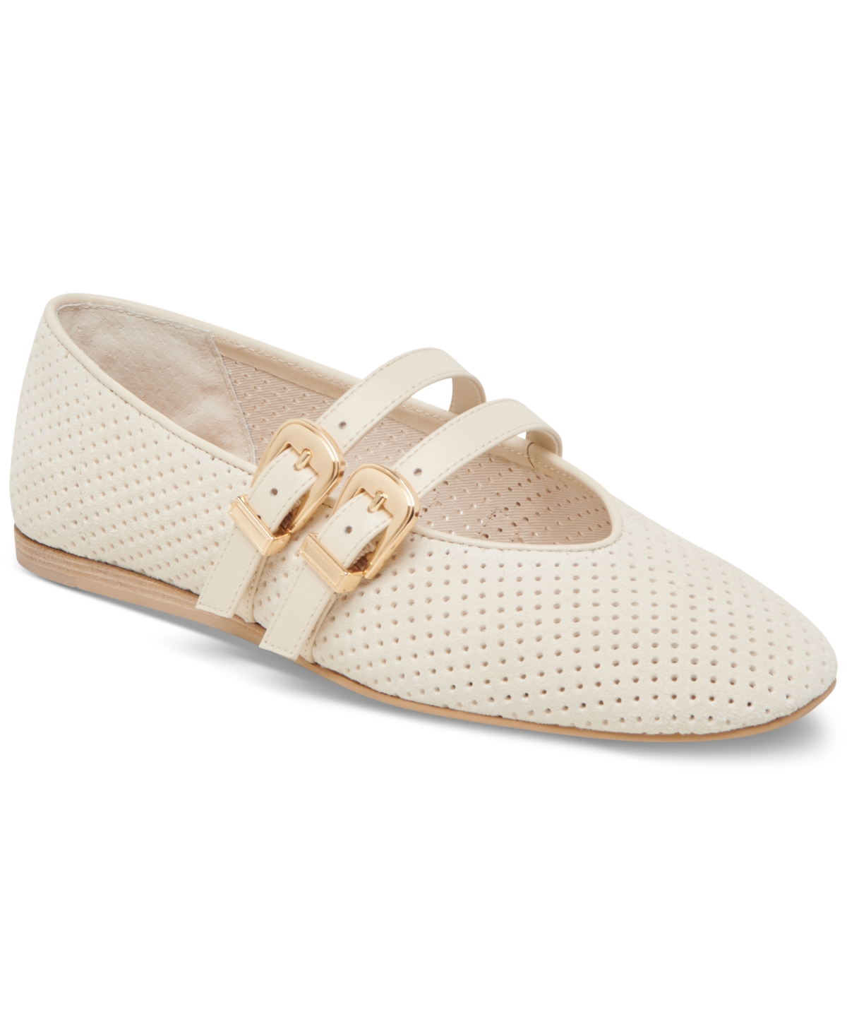 Dolce Vita Baylee Mary Jane Flat In Bone