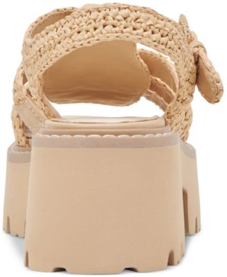 Women's Latice Peep-Toe Fisherman Sandals