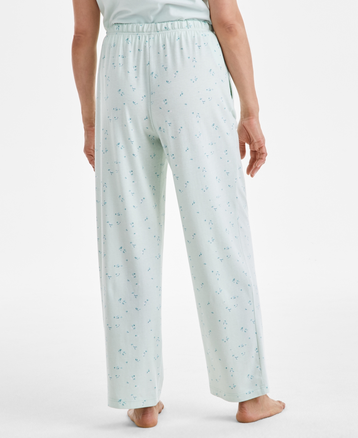 CHARTER CLUB WOMEN'S KNIT PAJAMA PANTS, EXCLUSIVELY AT MACY'S 
