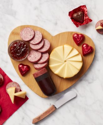 Valentine's Day Charcuterie Board Gift Set, 9 Piece
