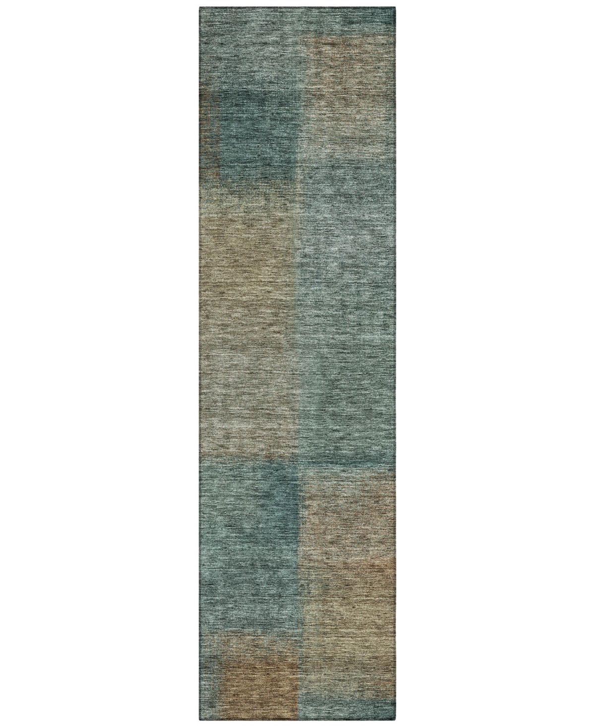 Addison Chantille Acn742 2'3"x7'6" Runner Area Rug In Teal
