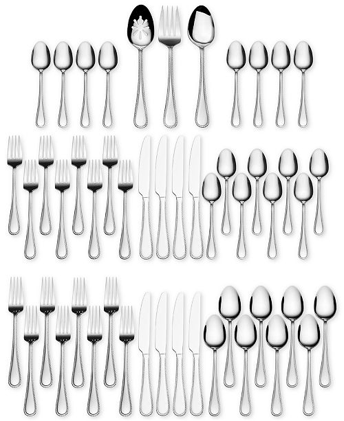 International Silver Stainless Steel 51-Pc. Adventure Collection, Service for 8, Created for Macy's 