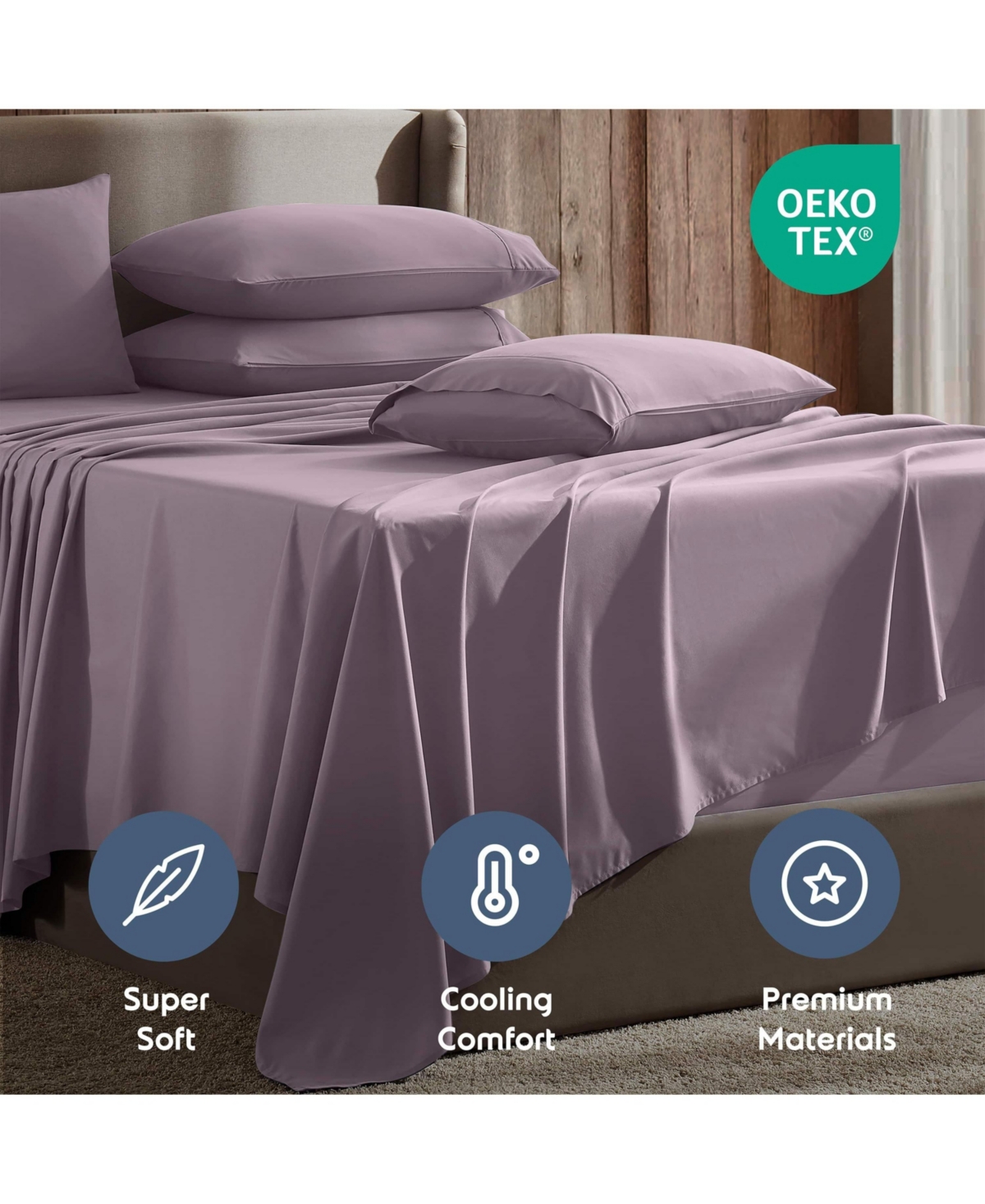 Piece Extra Deep Luxury Collection Classic Silky Thread Sheet Set