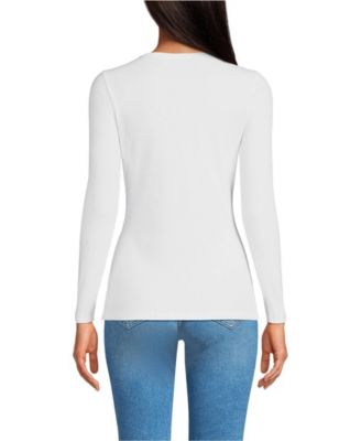 Women's Long Sleeve Micro Rib T-Shirt