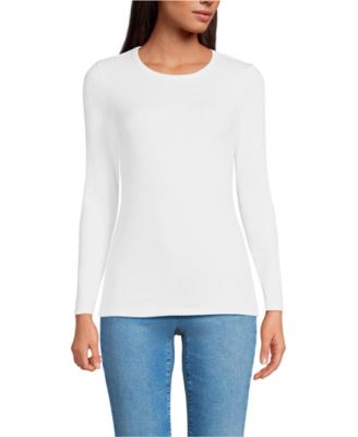 Women's Long Sleeve Micro Rib T-Shirt