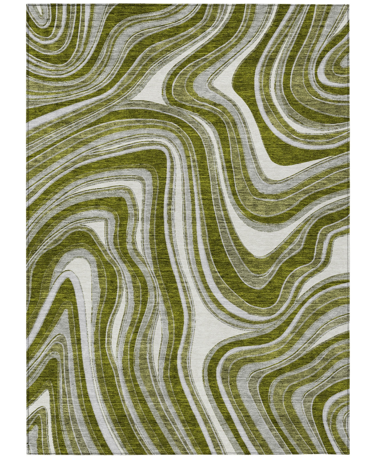 Addison Chantille Acn756 9'x12' Area Rug In Olive