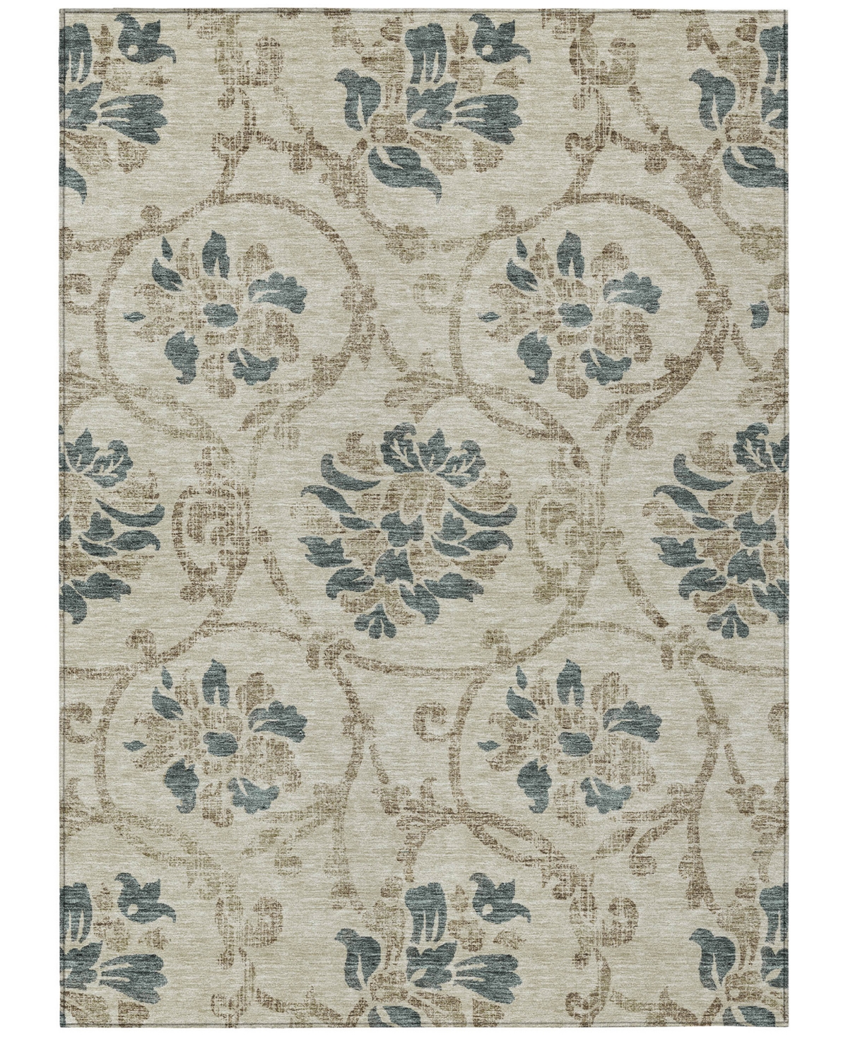 Addison Chantille Acn762 8'x10' Area Rug In Beige