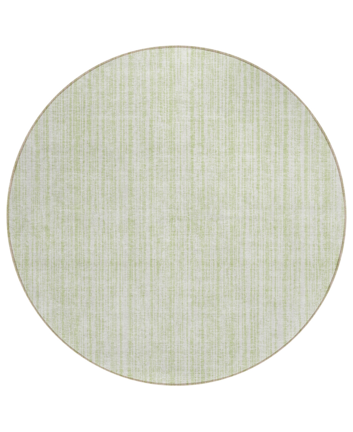 Addison Chantille Acn760 8'x8' Round Area Rug In Mint