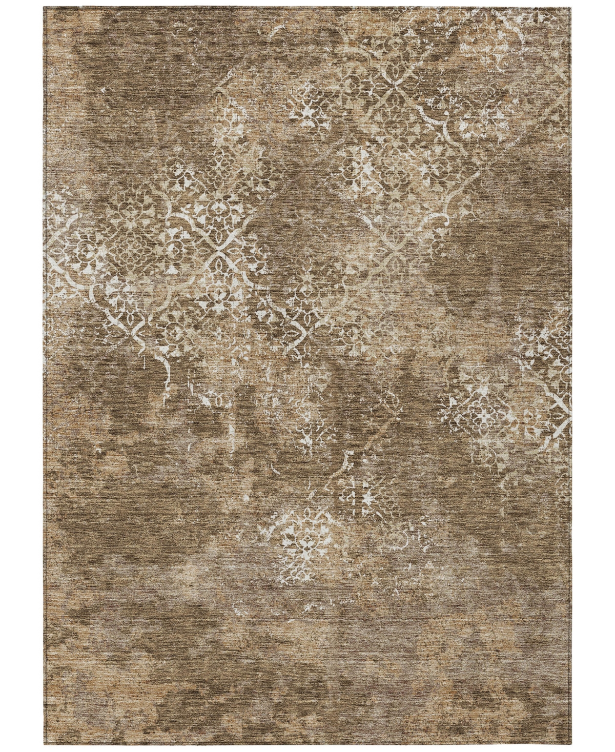 Addison Chantille Acn769 5'x7'6" Area Rug In Brown