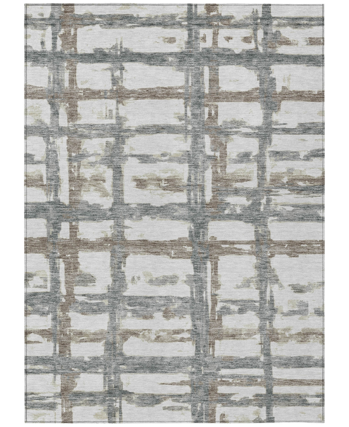 Addison Chantille Acn745 9'x12' Area Rug In Silver