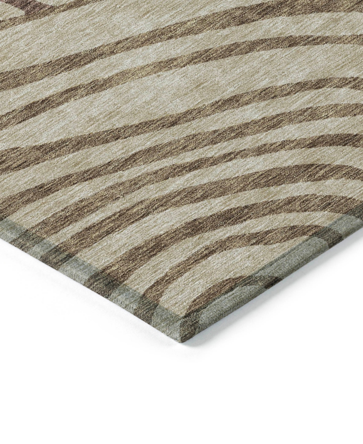 Addison Chantille Acn765 9'x12' Area Rug In Brown