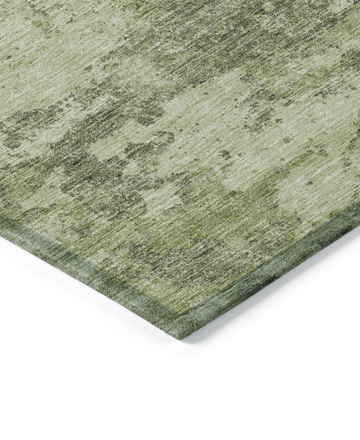 Addison Chantille Machine Washable Acn769 8'x10' Area Rug In Sage